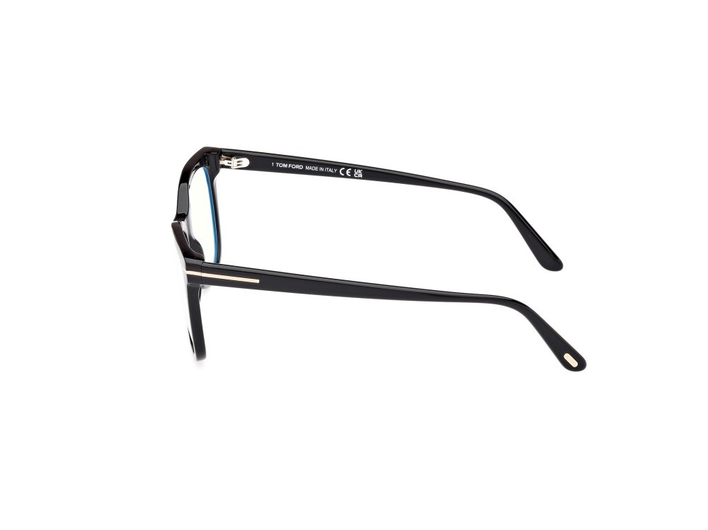 Occhiali da vista Tom Ford FT5986-B (001)  colore nero lucido forma quadrato 