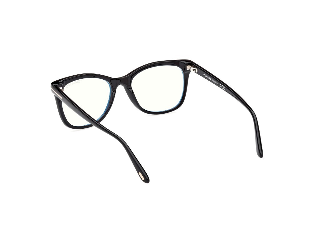 Occhiali da vista Tom Ford FT5986-B (001)  colore nero lucido forma quadrato 