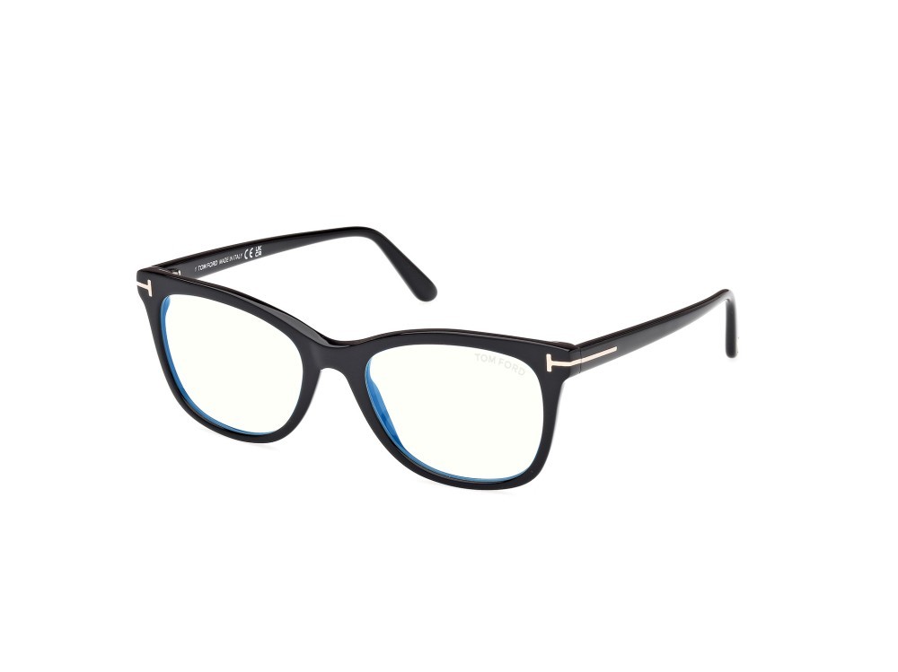 Occhiali da vista Tom Ford FT5986-B (001)  colore nero lucido forma quadrato 