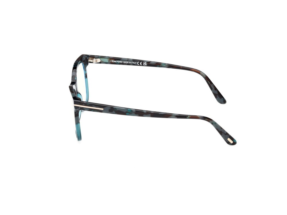 Eyeglasses Tom Ford FT5986-B (055)  color avana sfumato shape square 