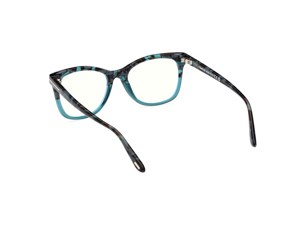 Eyeglasses Tom Ford FT5986-B (055)  color avana sfumato shape square 
