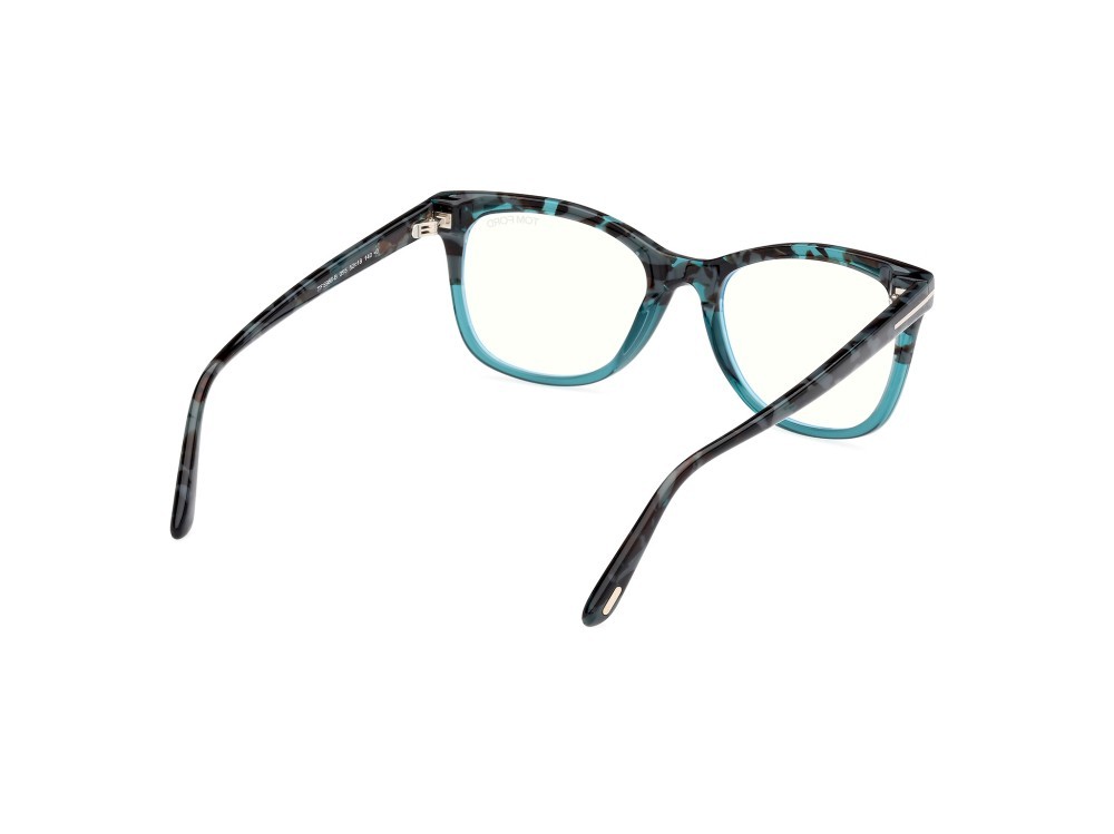 Eyeglasses Tom Ford FT5986-B (055)  color avana sfumato shape square 