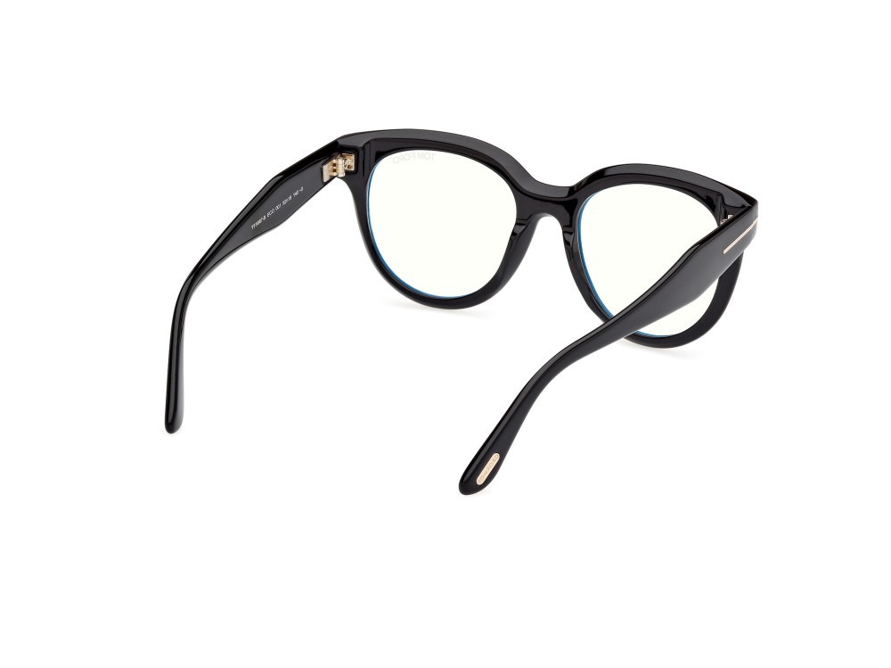 Eyeglasses Tom Ford FT5987-B (001)  color nero lucido shape butterfly 