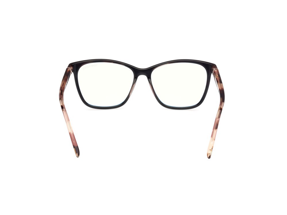 Eyeglasses Tom Ford FT5989-B (005)  color nero - avana shape square 