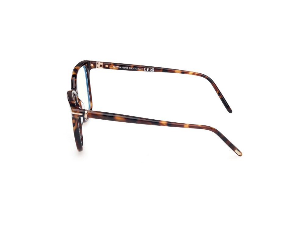 Eyeglasses Tom Ford FT5989-B (052)  color avana scura shape square 