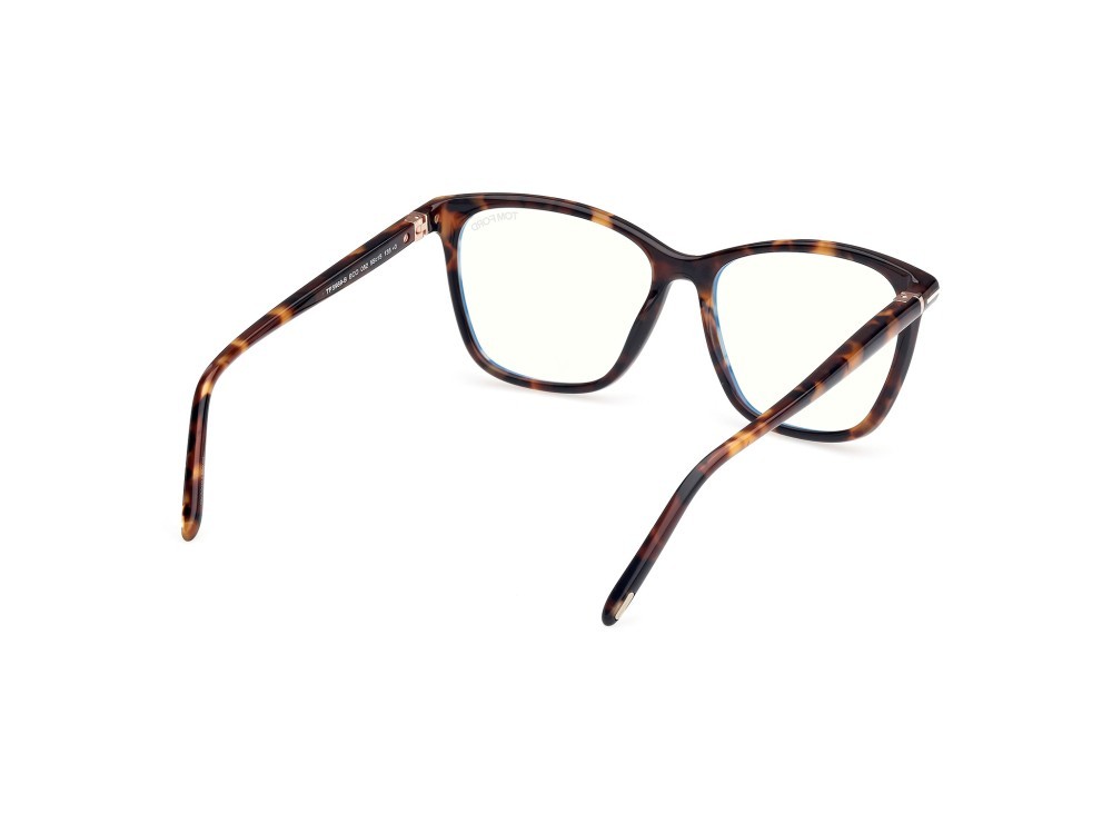 Eyeglasses Tom Ford FT5989-B (052)  color avana scura shape square 