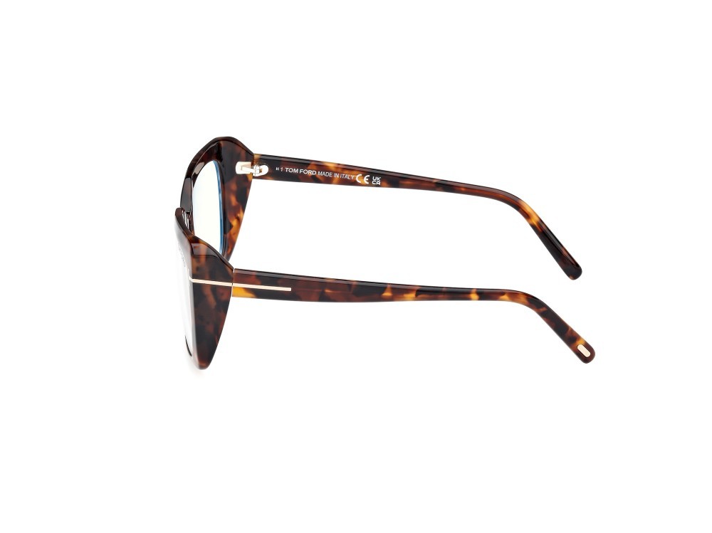 Eyeglasses Tom Ford FT5992-B (052)  color avana scura shape square 