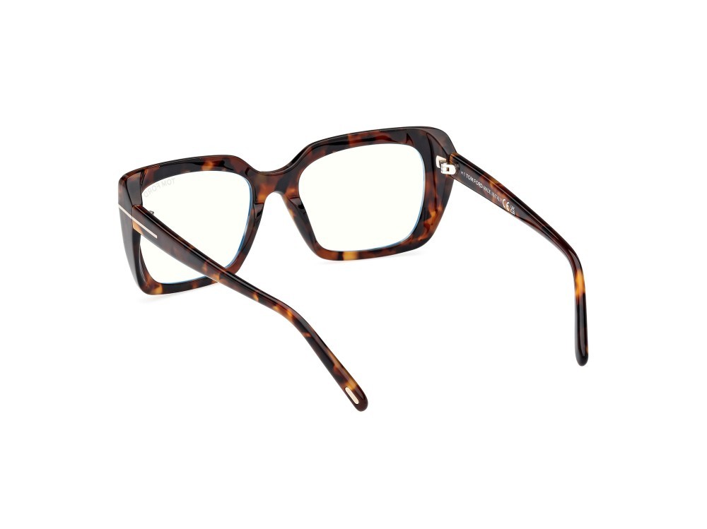 Eyeglasses Tom Ford FT5992-B (052)  color avana scura shape square 