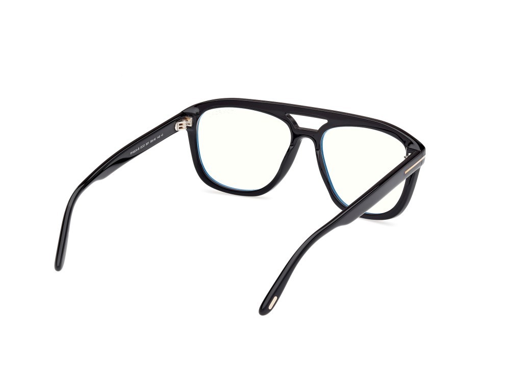 Occhiali da vista Tom Ford FT6024-B (001) colore nero lucido forma navigator 