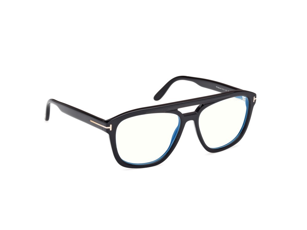 Occhiali da vista Tom Ford FT6024-B (001) colore nero lucido forma navigator 