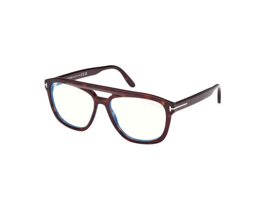 Occhiali da vista Tom Ford FT6024-B (052) colore avana scura forma navigator 