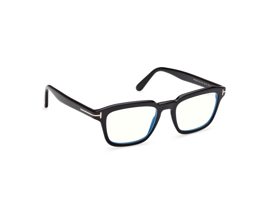 Occhiali da vista Tom Ford FT6032-B (001) colore nero lucido forma rettangolare 