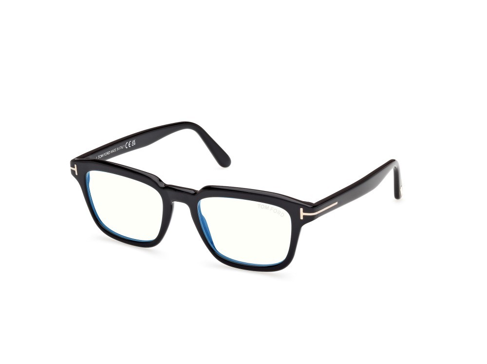 Occhiali da vista Tom Ford FT6032-B (001) colore nero lucido forma rettangolare 