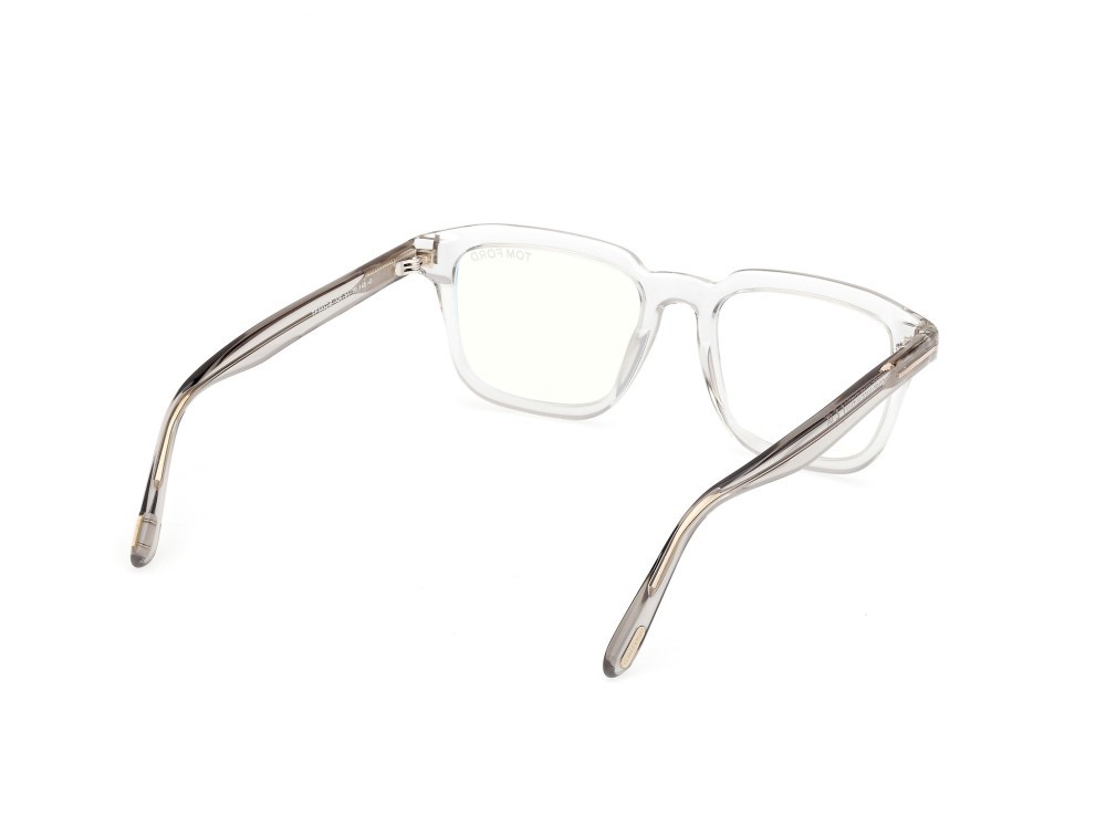 Occhiali da vista Tom Ford FT6032-B (020) colore grigio lucido  forma rettangolare 