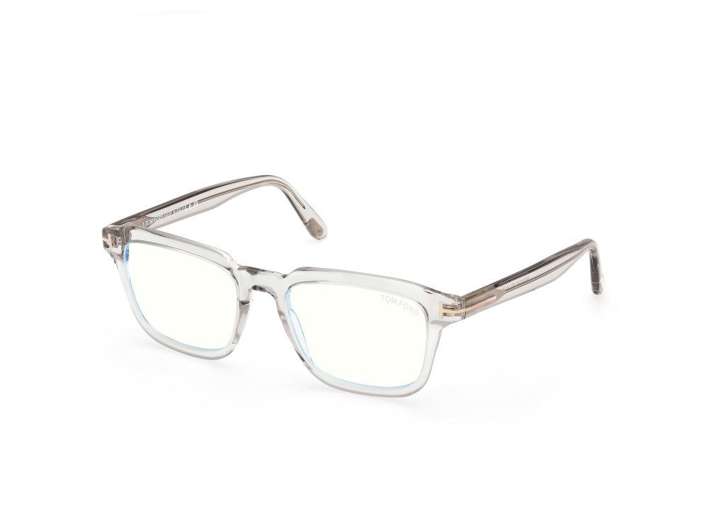 Occhiali da vista Tom Ford FT6032-B (020) colore grigio lucido  forma rettangolare 