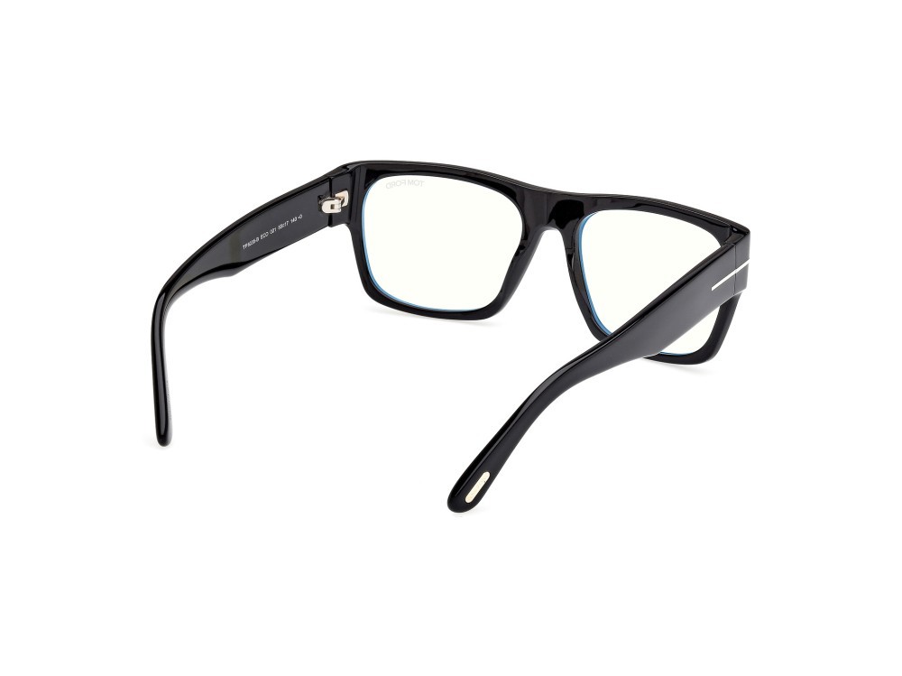 Occhiali da vista Tom Ford FT6035-B (001) colore nero lucido  forma rettangolare 