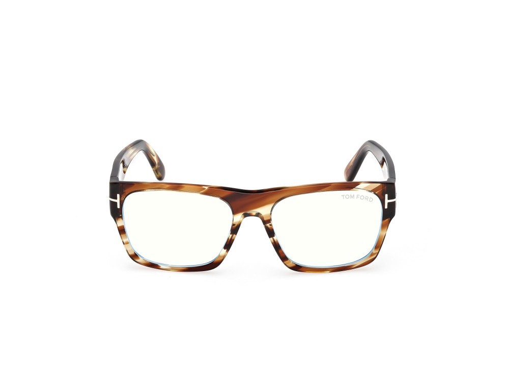 Brillen Tom Ford FT6035-B (055) farbe avana colorata form rechteckig 