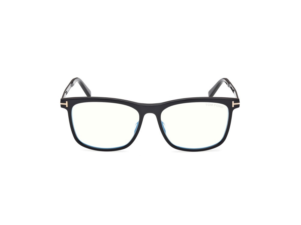 Occhiali da vista Tom Ford FT6038-B (001) colore nero lucido forma quadrato 