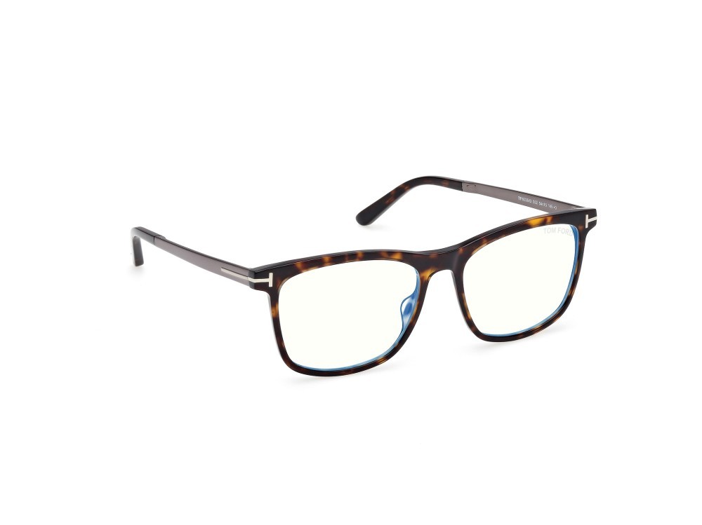 Occhiali da vista Tom Ford FT6038-B (052) colore avana scura forma quadrato 