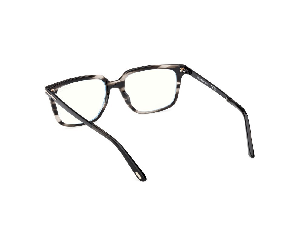 Occhiali da vista Tom Ford FT6039-B (056) colore avana colorata forma rettangolare 