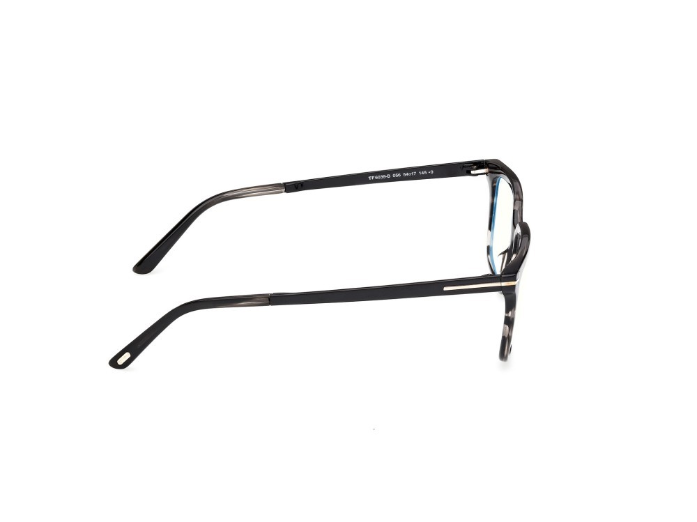 Occhiali da vista Tom Ford FT6039-B (056) colore avana colorata forma rettangolare 