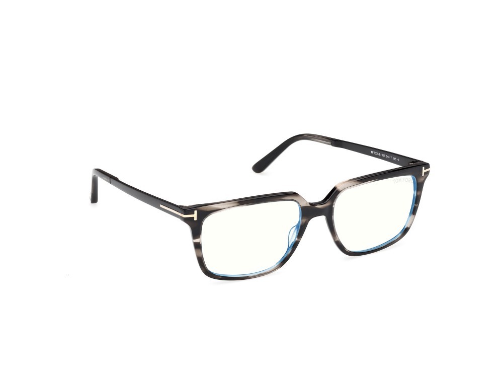 Occhiali da vista Tom Ford FT6039-B (056) colore avana colorata forma rettangolare 
