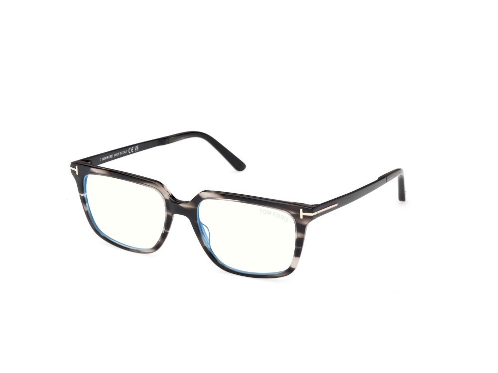 Occhiali da vista Tom Ford FT6039-B (056) colore avana colorata forma rettangolare 