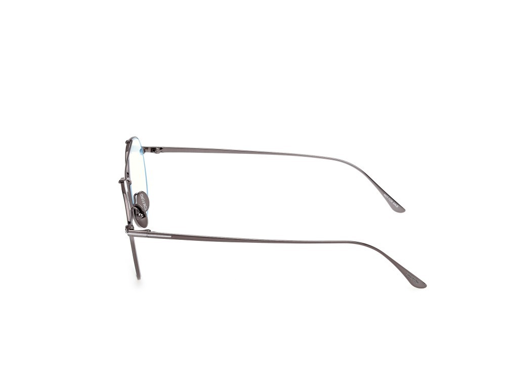 Occhiali da vista Tom Ford FT6040-B (008) colore antracite lucido forma aviator 