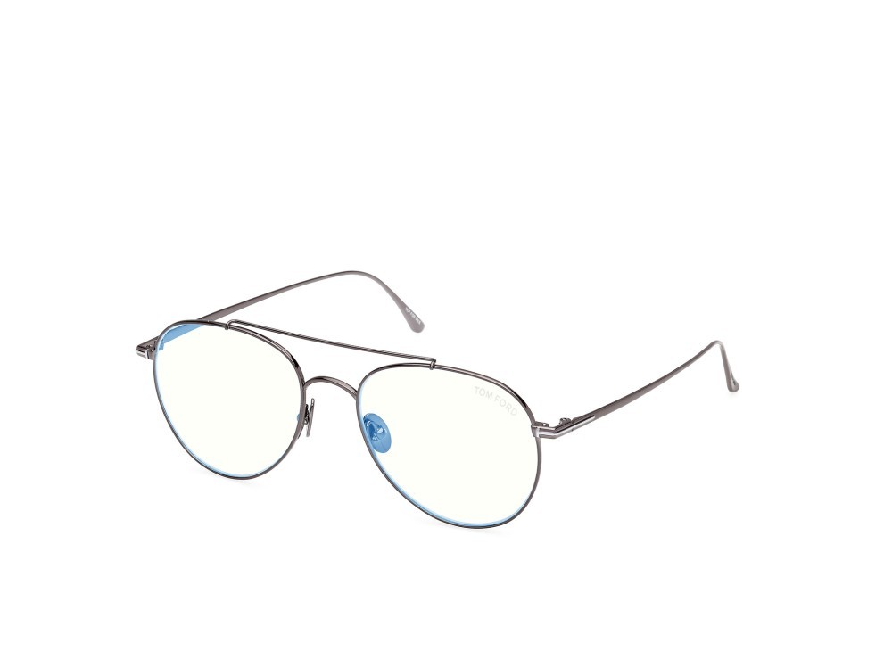Occhiali da vista Tom Ford FT6040-B (008) colore antracite lucido forma aviator 