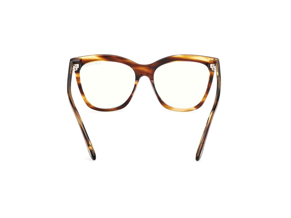 Brillen Tom Ford FT6042-B (055) farbe avana colorata  form schmetterling 