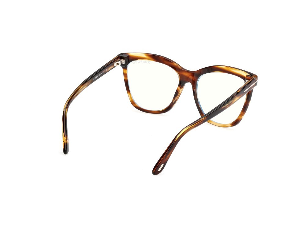 Brillen Tom Ford FT6042-B (055) farbe avana colorata  form schmetterling 