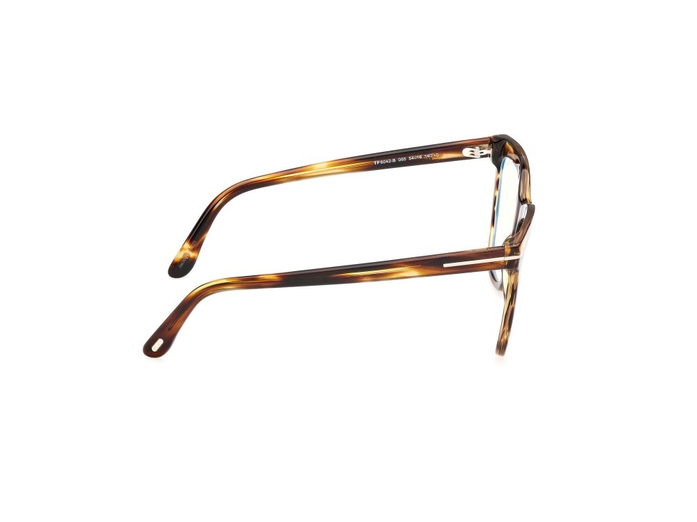 Brillen Tom Ford FT6042-B (055) farbe avana colorata  form schmetterling 