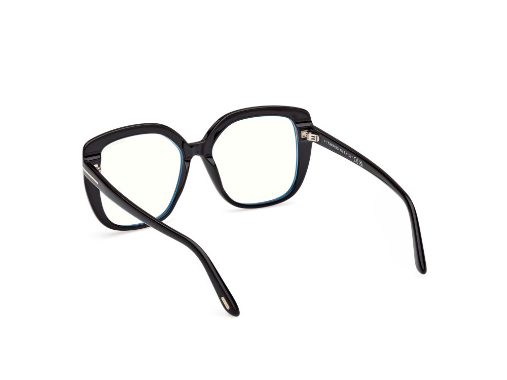 Eyeglasses Tom Ford FT6043-B (001) color nero lucido shape square 