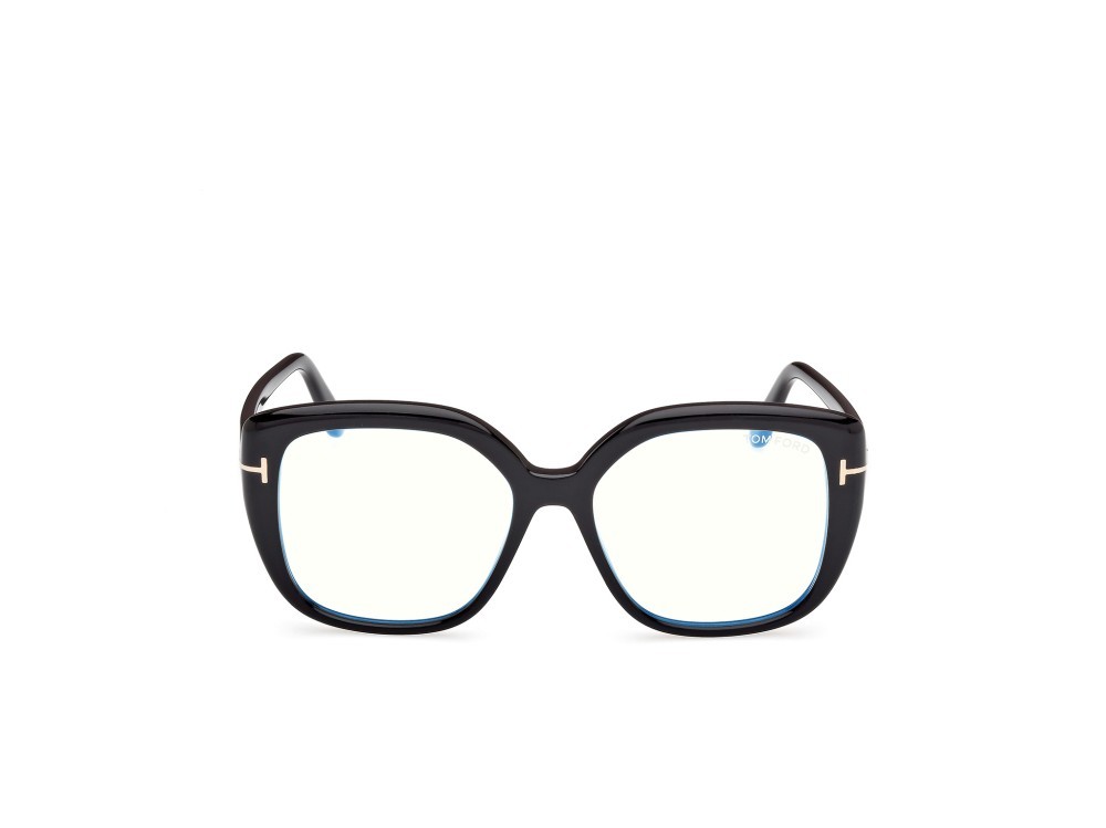 Eyeglasses Tom Ford FT6043-B (001) color nero lucido shape square 