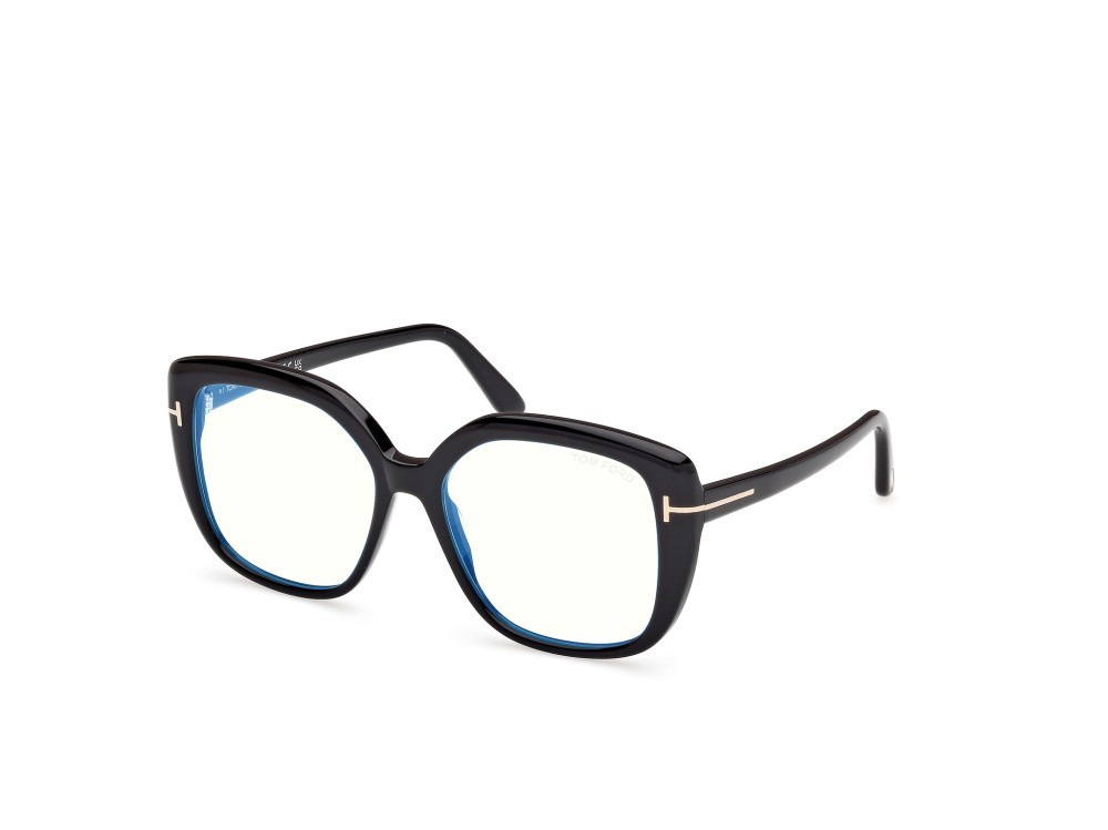 Eyeglasses Tom Ford FT6043-B (001) color nero lucido shape square 