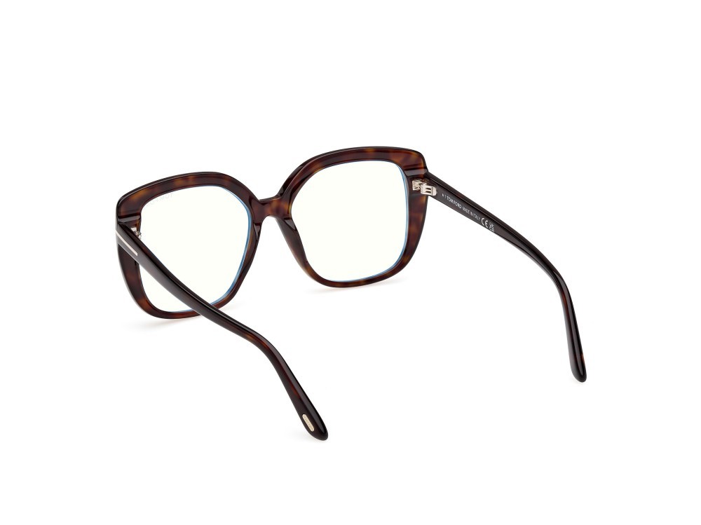 Occhiali da vista Tom Ford FT6043-B (052) colore avana scura forma quadrato 