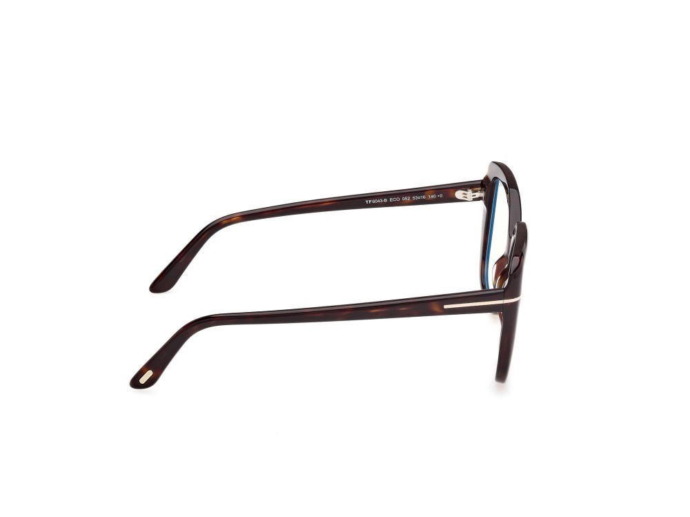 Occhiali da vista Tom Ford FT6043-B (052) colore avana scura forma quadrato 