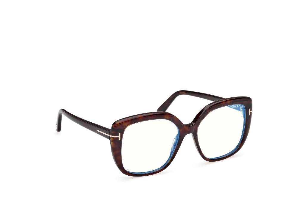 Occhiali da vista Tom Ford FT6043-B (052) colore avana scura forma quadrato 