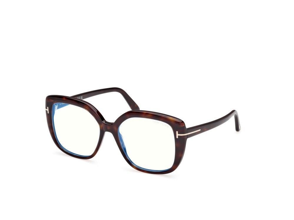 Occhiali da vista Tom Ford FT6043-B (052) colore avana scura forma quadrato 