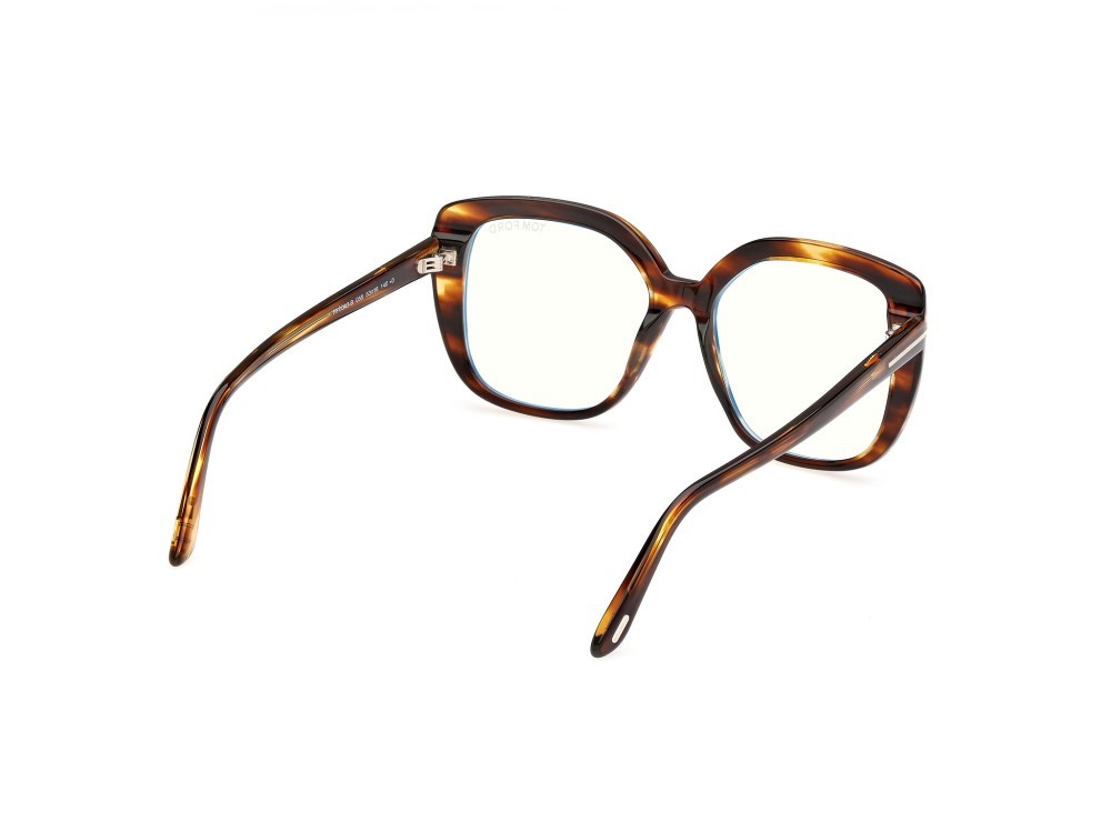 Occhiali da vista Tom Ford FT6043-B (055) colore avana colorata forma quadrato 
