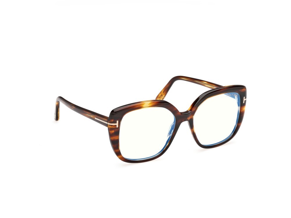 Occhiali da vista Tom Ford FT6043-B (055) colore avana colorata forma quadrato 