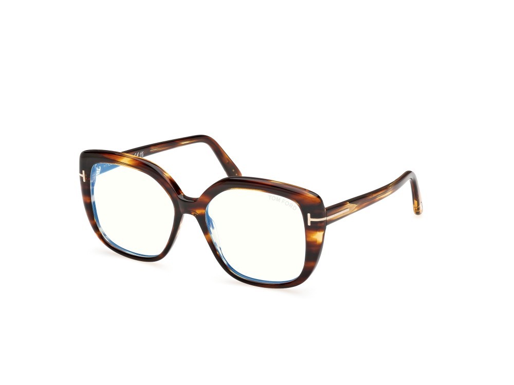 Occhiali da vista Tom Ford FT6043-B (055) colore avana colorata forma quadrato 