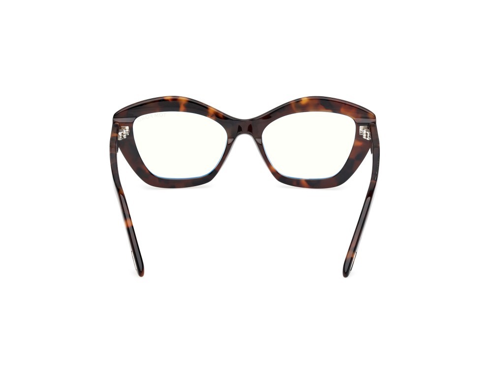 Occhiali da vista Tom Ford FT6044-B (052) colore avana scura forma geometrico 