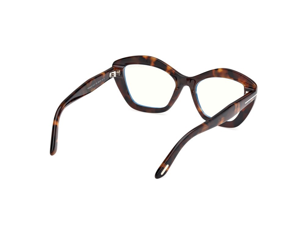Occhiali da vista Tom Ford FT6044-B (052) colore avana scura forma geometrico 