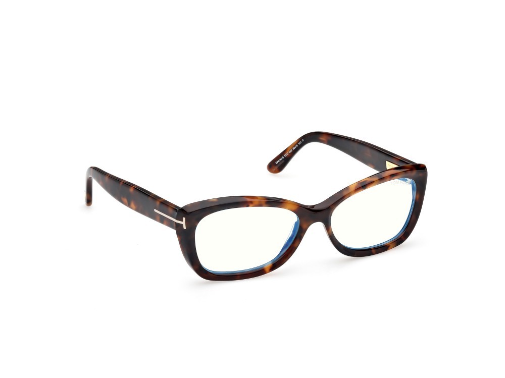 Occhiali da vista Tom Ford FT6046-B (052) colore avana scura forma rettangolare 