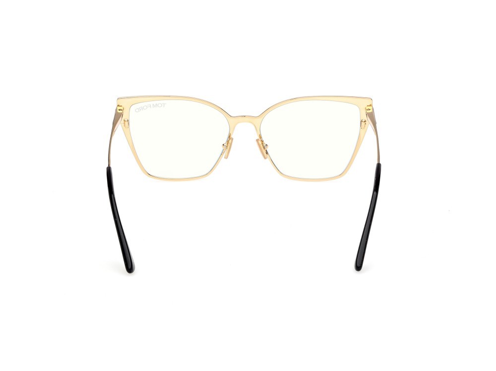 Eyeglasses Tom Ford FT6051-B (001) color nero lucido  shape butterfly 