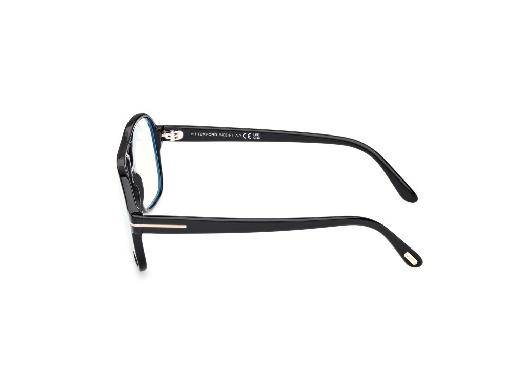 Occhiali da vista Tom Ford FT6058-B (001) colore nero lucido forma navigator 
