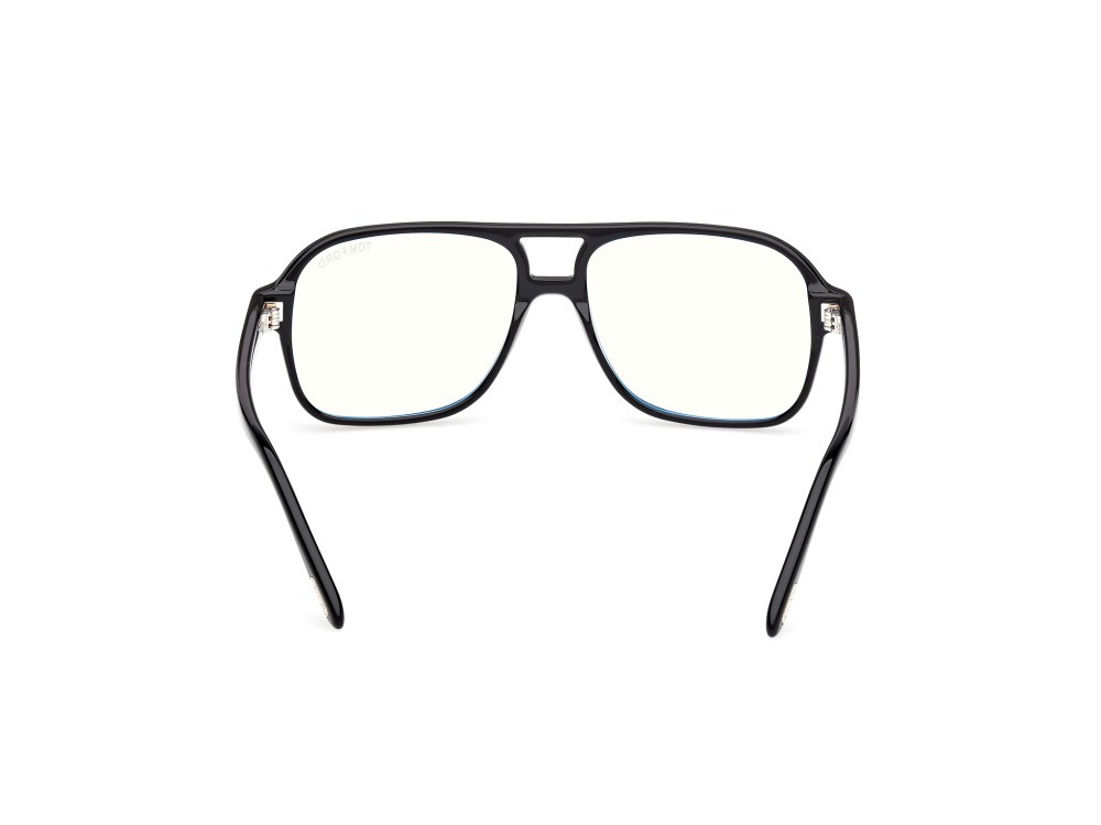 Occhiali da vista Tom Ford FT6058-B (001) colore nero lucido forma navigator 