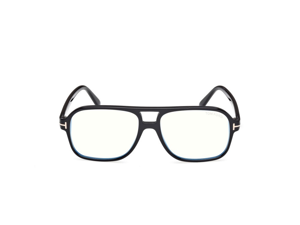 Occhiali da vista Tom Ford FT6058-B (001) colore nero lucido forma navigator 
