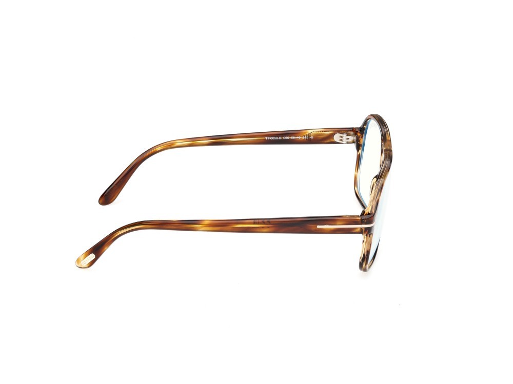 Occhiali da vista Tom Ford FT6058-B (055) colore avana colorata forma navigator 